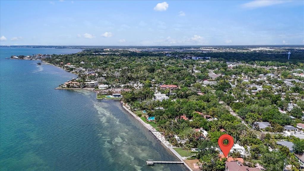 3127 Bay Shore Road Sarasota, FL 34234 - Photo 62 of 78 an aerial view of a city