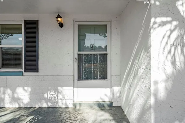 a view of a window of the house