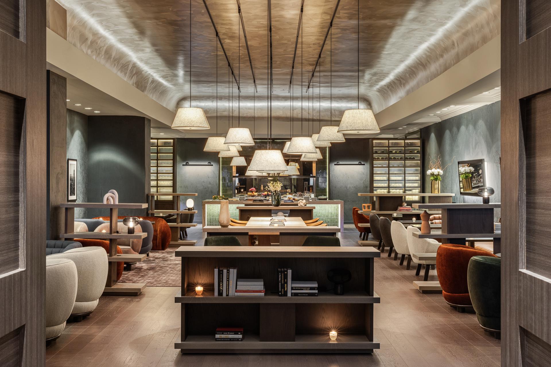 111 West 56th Street, Unit 41K Manhattan, NY 10019 - Photo 7 of 13 a room with stainless steel appliances lots of counter space