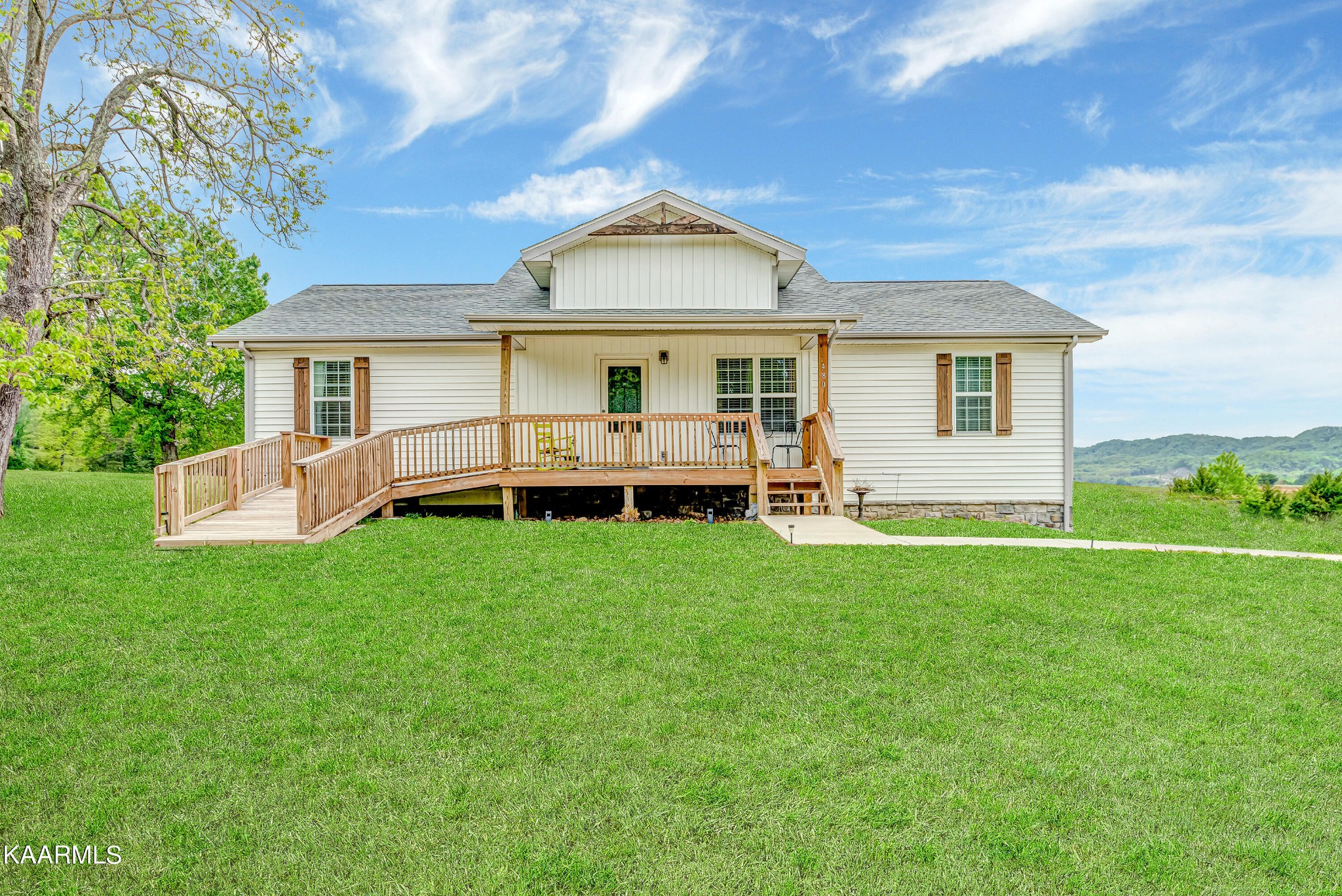 480 Deer Ridge Drive Rutledge, TN 37861 - Photo 1 of 23 a view of a house with backyard and garden