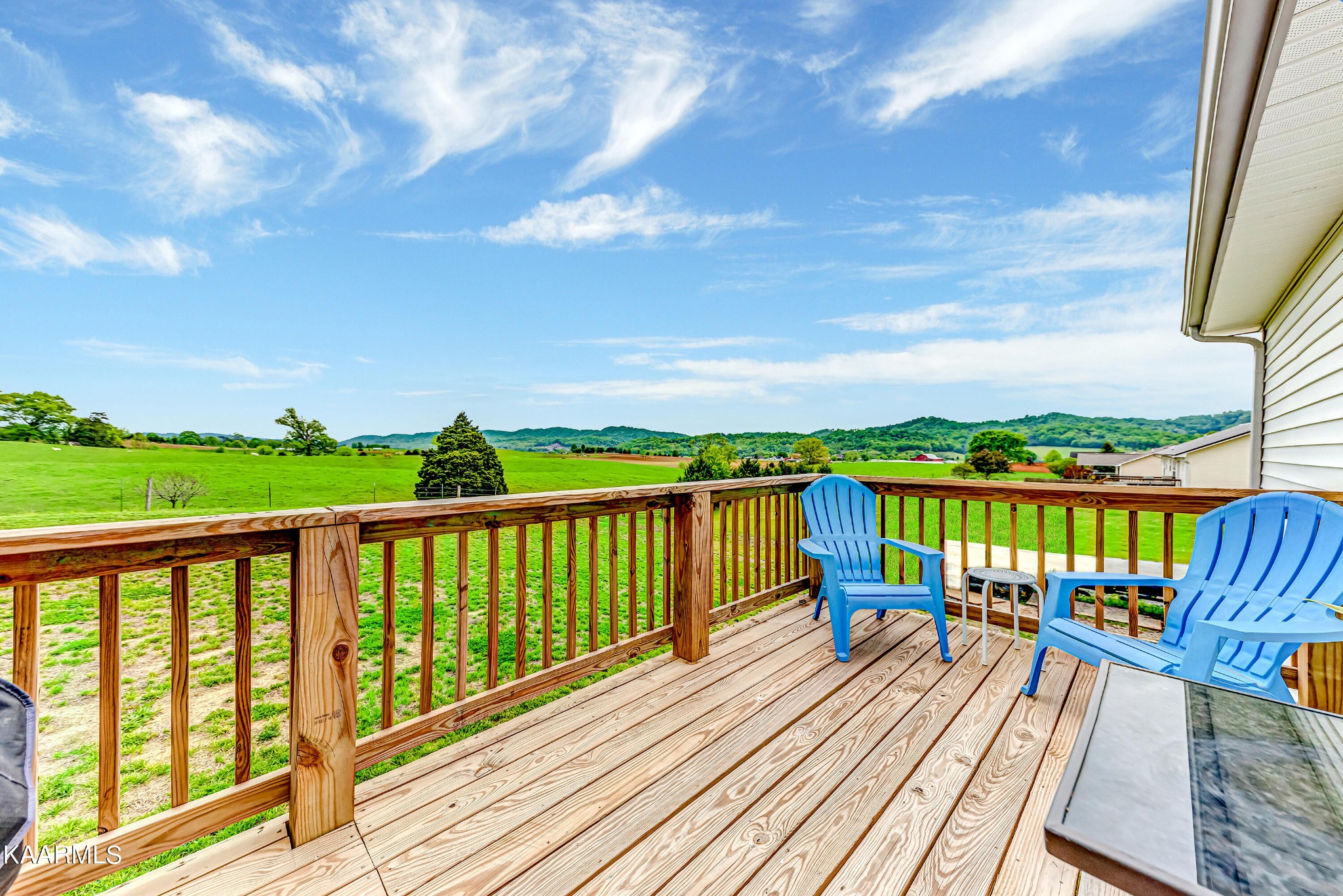 480 Deer Ridge Drive Rutledge, TN 37861 - Photo 7 of 23 a view of balcony with wooden floor and fence