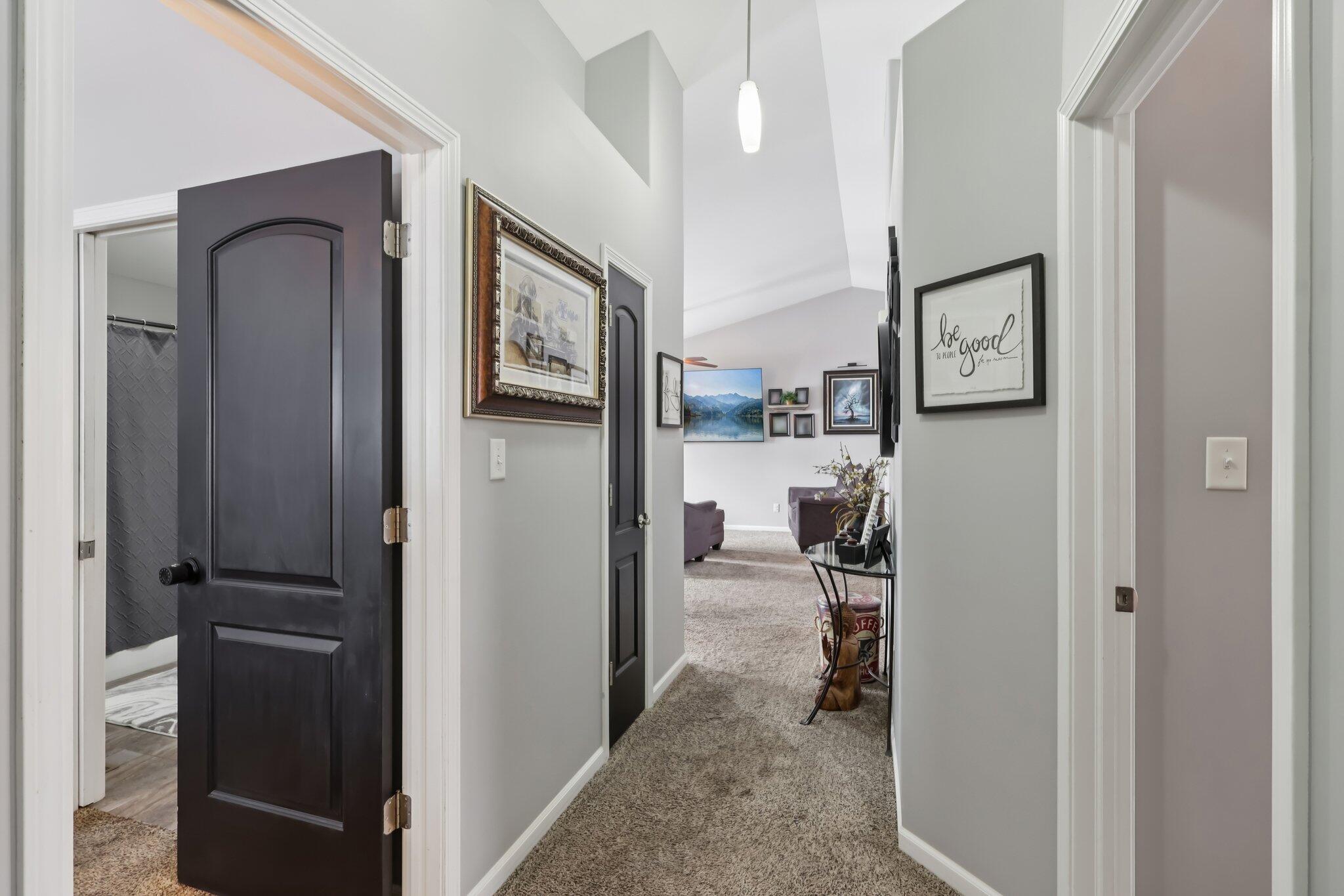 2235 Coldspring Road Crown Point, IN 46307 - Photo 12 of 51 a view of a hallway with workspace and closet area