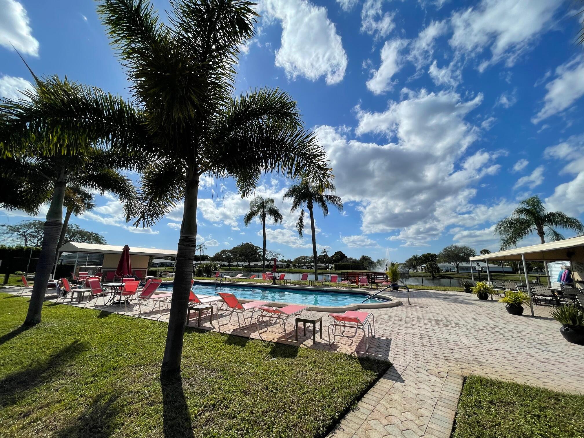680 High Point Boulevard North, Unit C Delray Beach, FL 33445 - Photo 22 of 26 Pool Deck