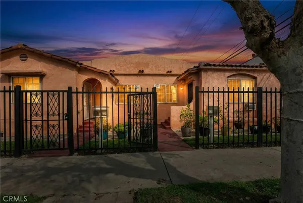 a view of balcony with furniture