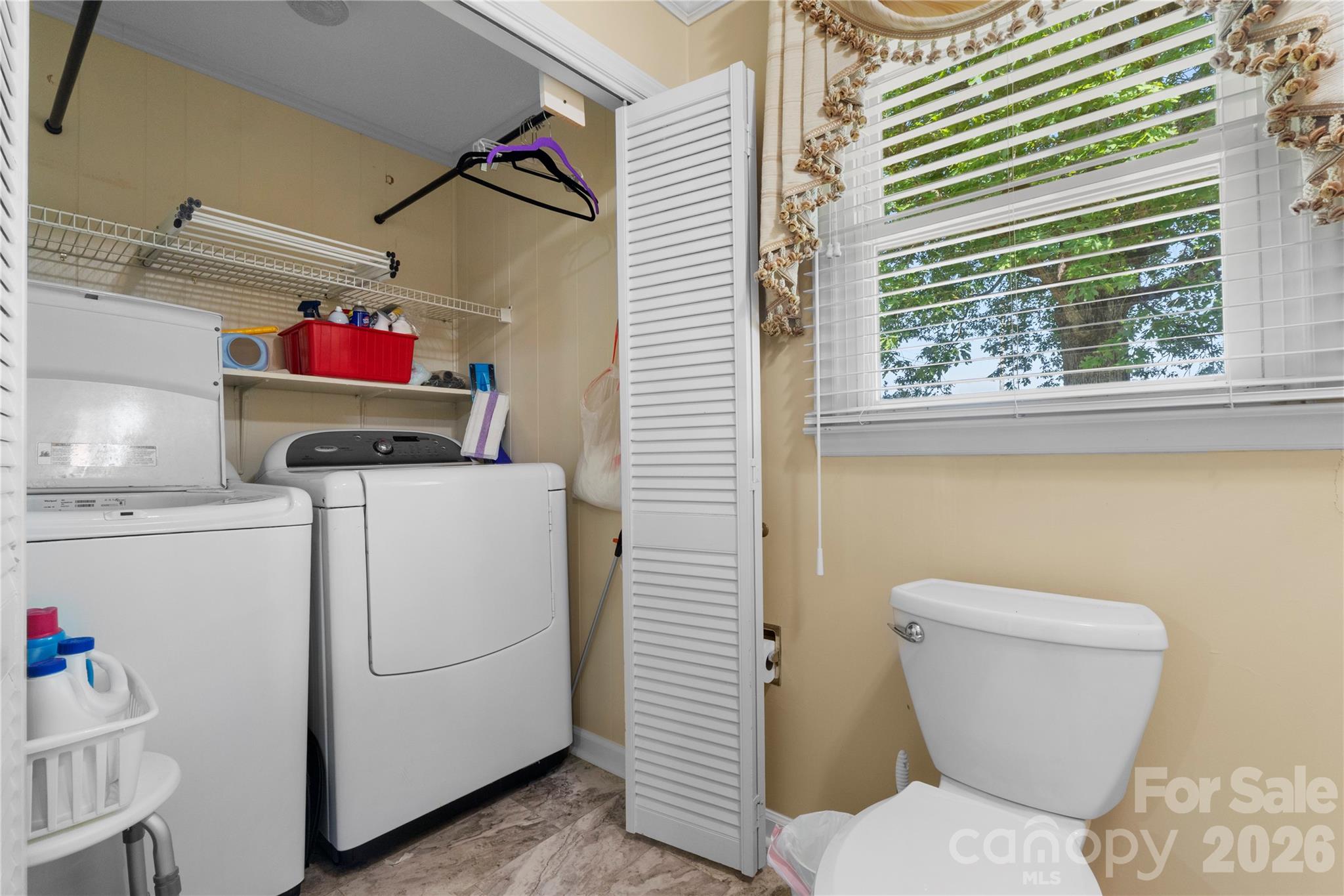 1687 Sexton Road, Unit 5 Denton, NC 27239 - Photo 17 of 48 a utility room with dryer and washer