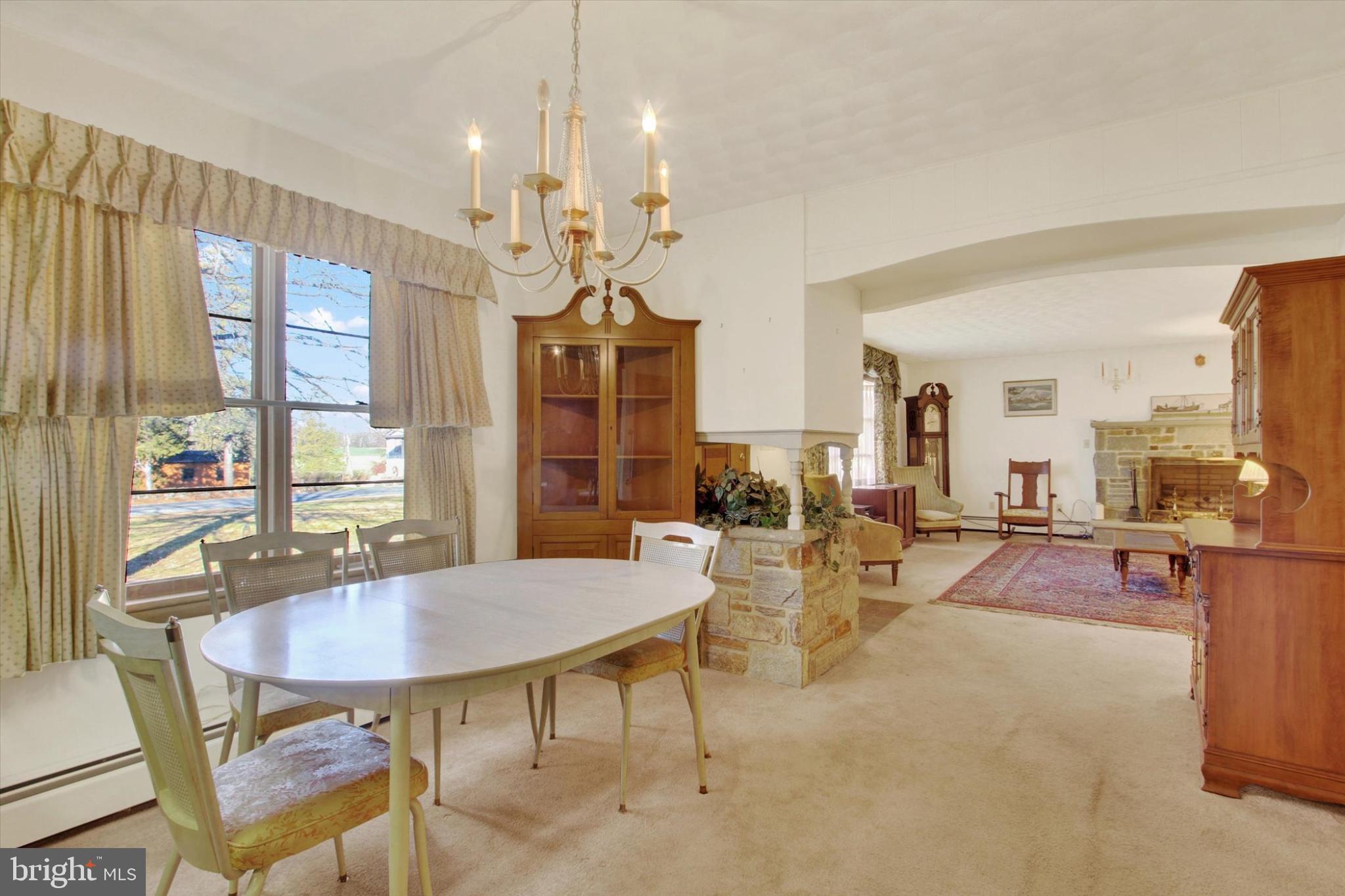 930 Hoffman Road Gettysburg, PA 17325 - Photo 8 of 36 a view of a dining room with furniture window and outside view