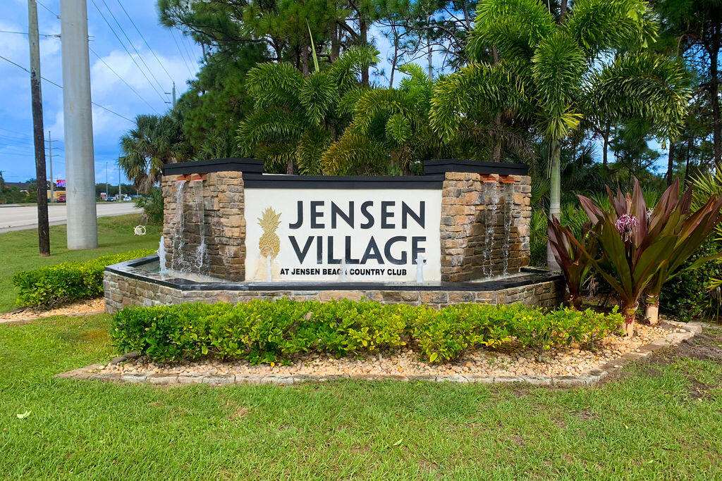 4480 Northwest Oakleaf Court Jensen Beach, FL 34957 - Photo 51 of 63 a view of outdoor space with garden and trees