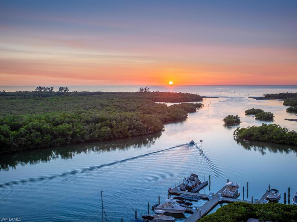 a view of a lake with a lake