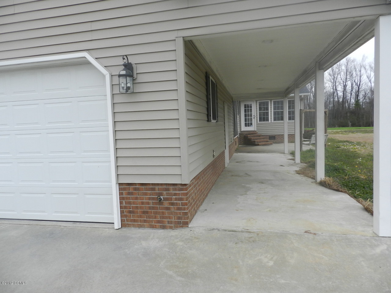 495 Sandlin Road Beulaville, NC 28518 - Photo 13 of 14 Garage/ Covered Patio