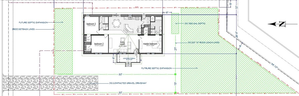 1230 Bille Road Paradise, CA 95969 - Photo 1 of 1 Proposed Site Plan