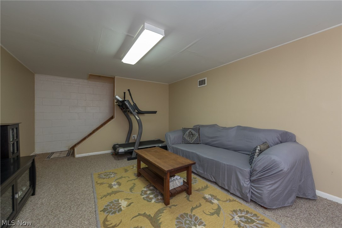 4540 Greenwold Road South Euclid, OH 44121 - Photo 32 of 34 basement rec room