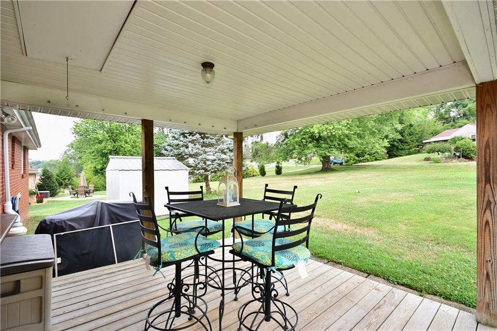 11305 McKee Road North Huntingdon, PA 15642 - Photo 21 of 25 Covered Back Deck