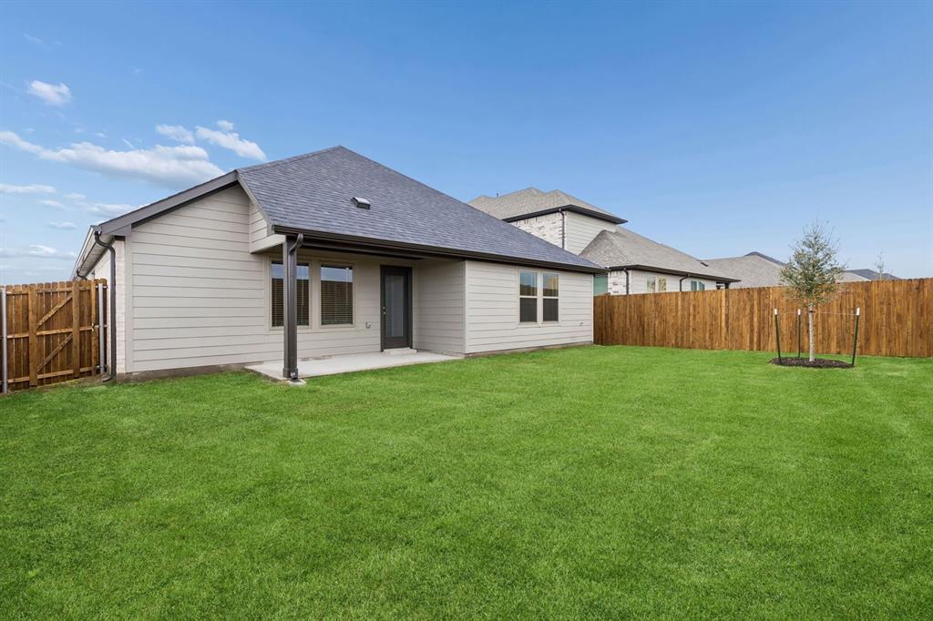 1140 Del Rio Drive Lavon, TX 75166 - Photo 28 of 32 Patio in the Oscar home plan by Trophy Signature Homes – REPRESENTATIVE PHOTO