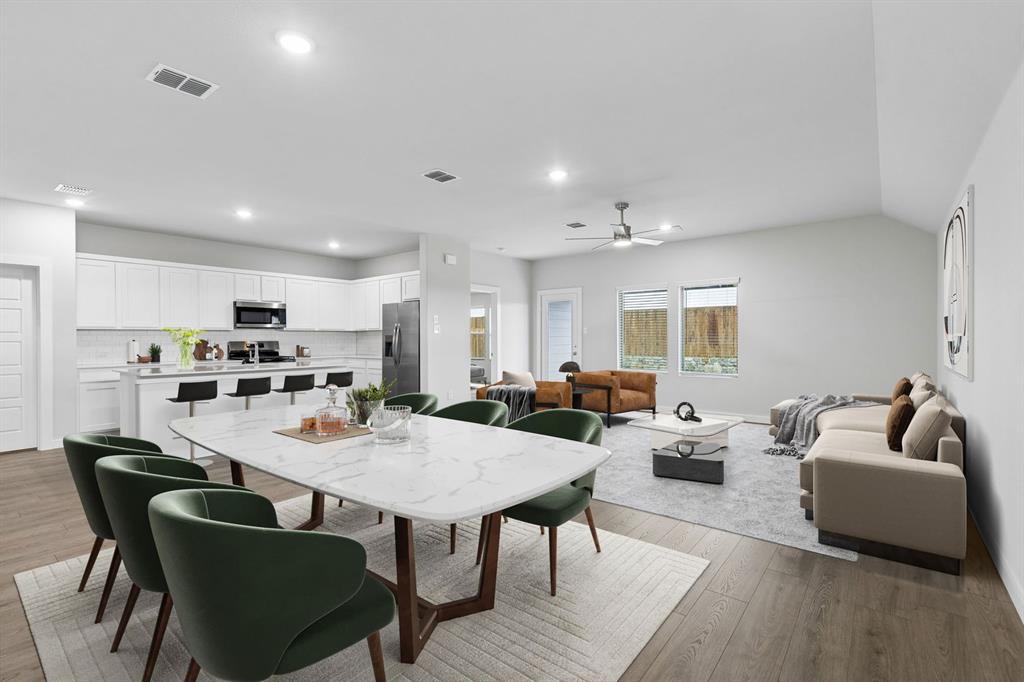 1140 Del Rio Drive Lavon, TX 75166 - Photo 30 of 32 Open Floor Plan in the Oscar home plan by Trophy Signature Homes – REPRESENTATIVE PHOTO