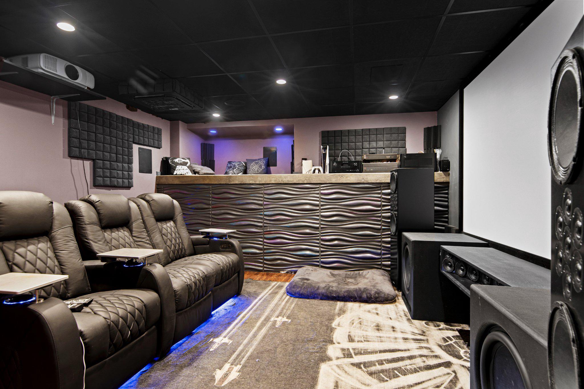 133 Sutton Road Ardmore, PA 19003 - Photo 21 of 33 Home Theater Retreat
