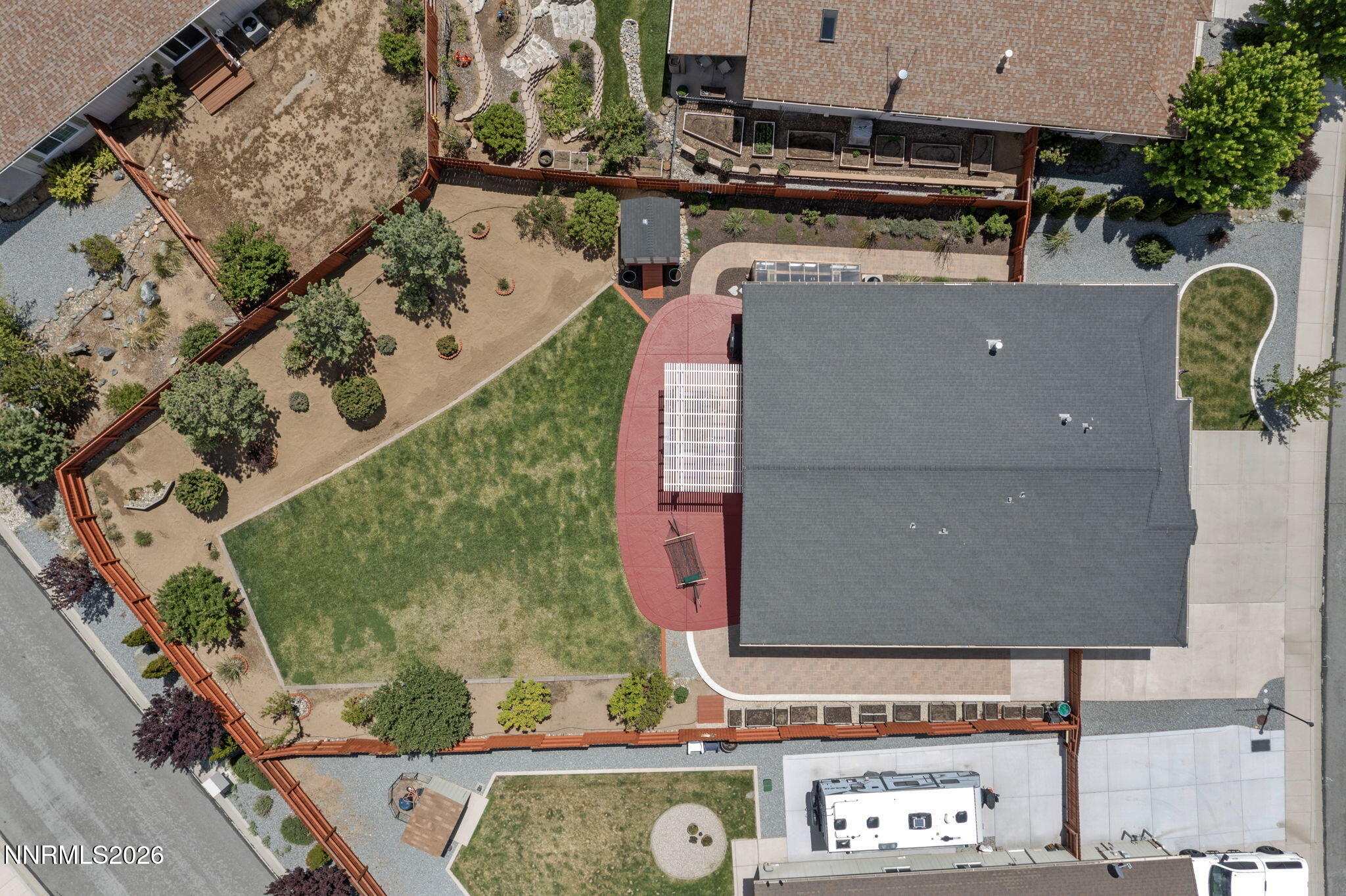 18324 Panda Bear Court Reno, NV 89508 - Photo 36 of 44 an aerial view of a highlighted house