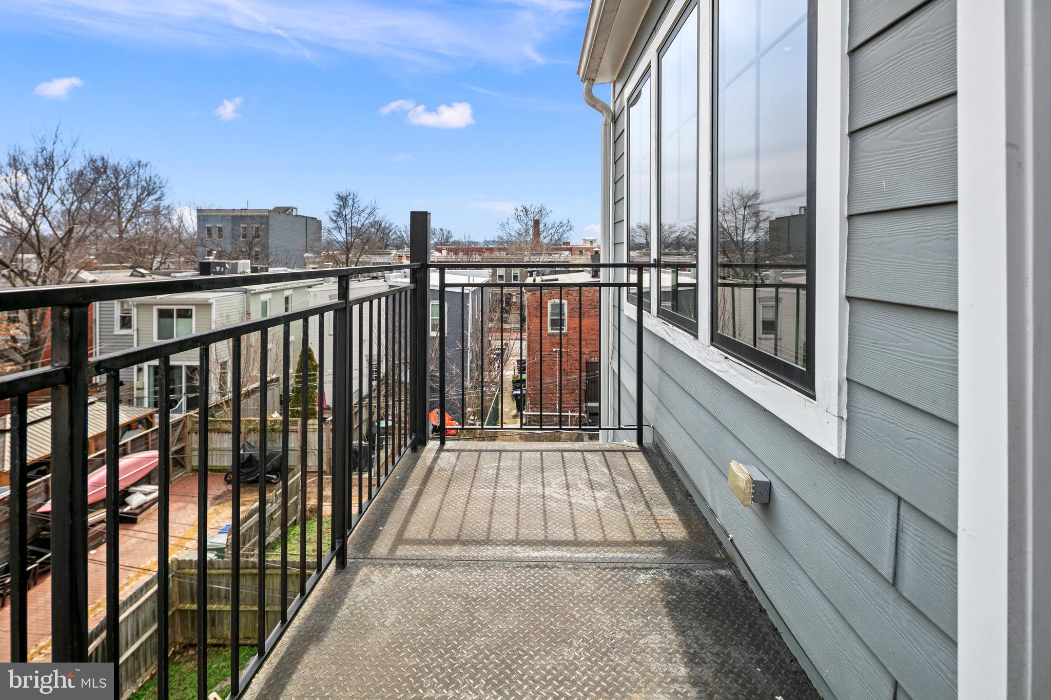 330 16th Street Southeast, Unit 2 Washington, DC 20003 - Photo 27 of 32 Balcony off the Primary Suite