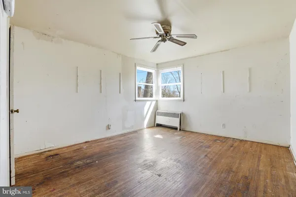 wooden floor in an empty room