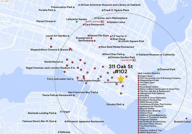 $689,000 | 311 Oak Street, Unit 102, Oakland, CA 94607