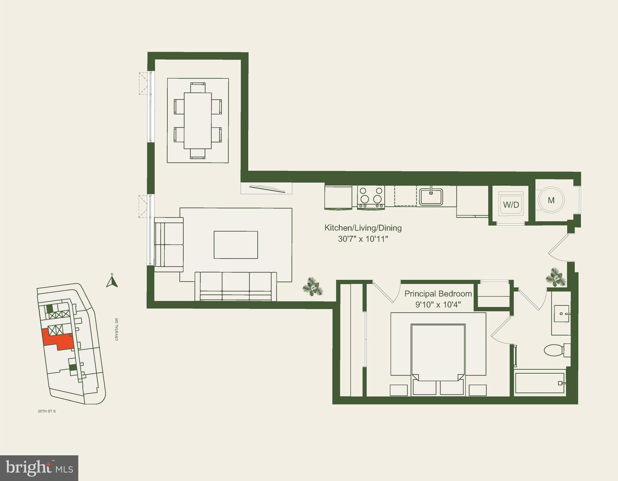 244 19th Court South, Unit 2722 Arlington, VA 22202 - Photo 2 of 44