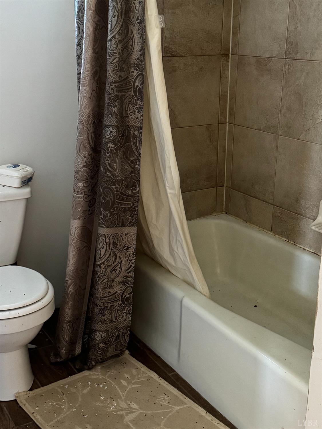 3752 Rolling Hill Road Pamplin, VA 23958 - Photo 8 of 16 a bathroom with a bathtub and a toilet