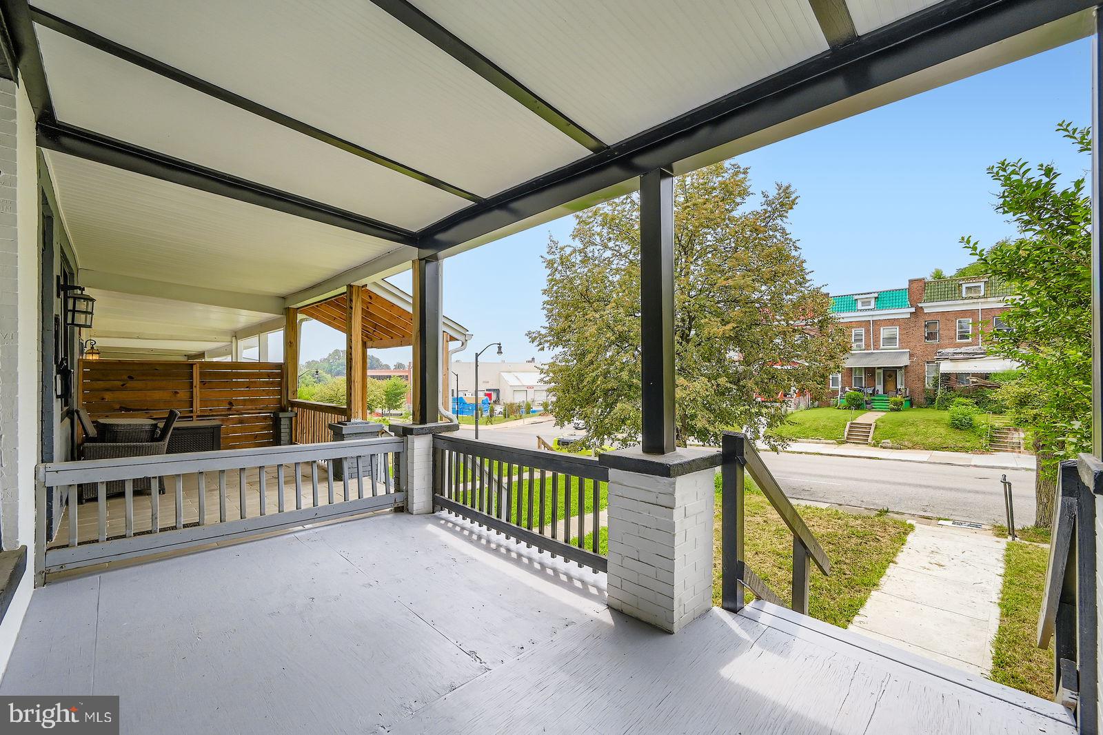 3429 Reisterstown Road Baltimore, MD 21215 - Photo 5 of 28 a view of a balcony with city view