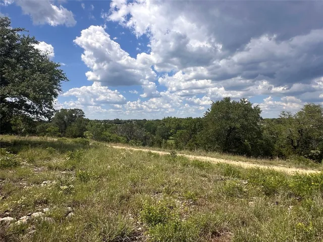 a view of lake with green space
