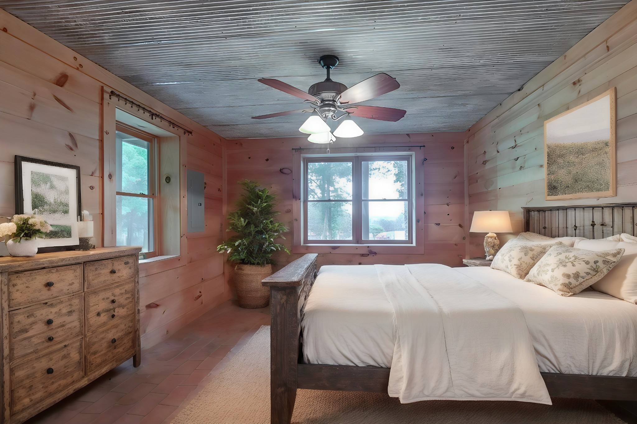 5359 Craddock Road Lascassas, TN 37085 - Photo 23 of 67 a bedroom with a bed dresser and wooden floor