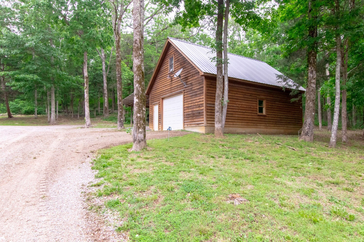5359 Craddock Road Lascassas, TN 37085 - Photo 6 of 67 a backyard of a house with plants and large tree