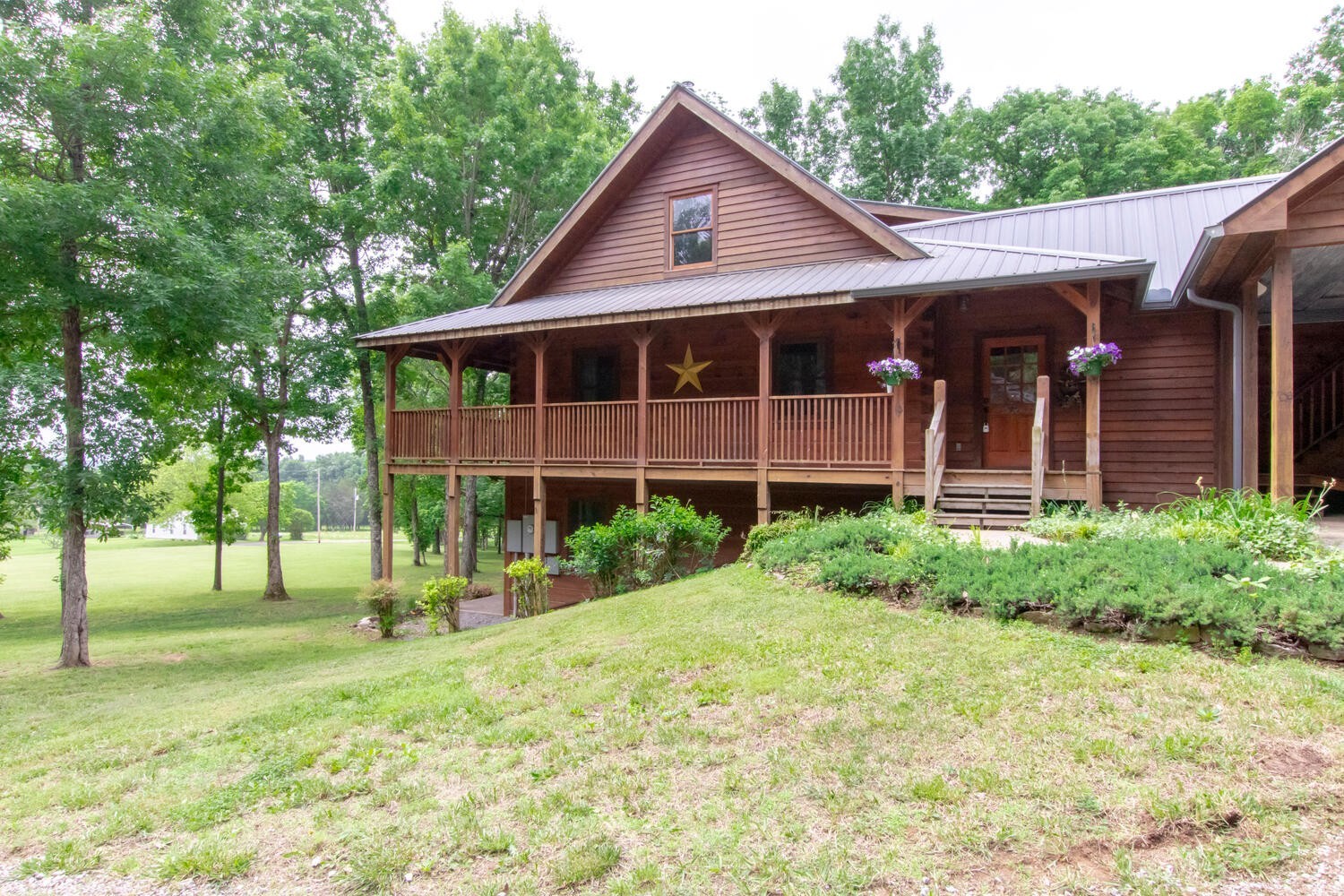 5359 Craddock Road Lascassas, TN 37085 - Photo 8 of 67 a front view of a house with garden