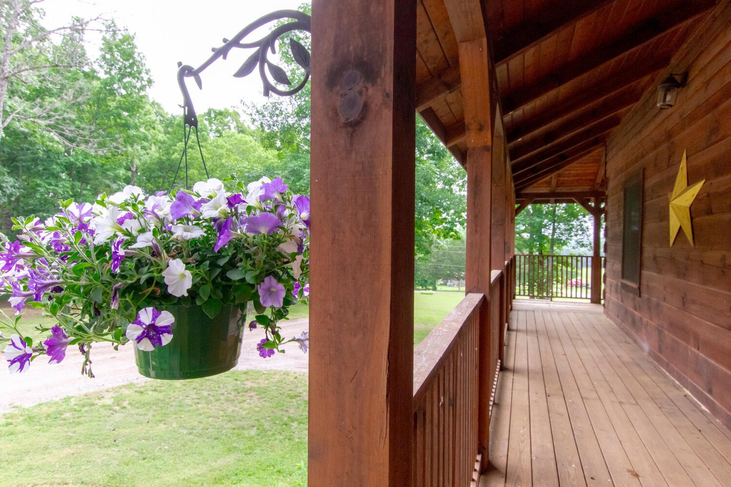 5359 Craddock Road Lascassas, TN 37085 - Photo 9 of 67 a view of a porch with flowers