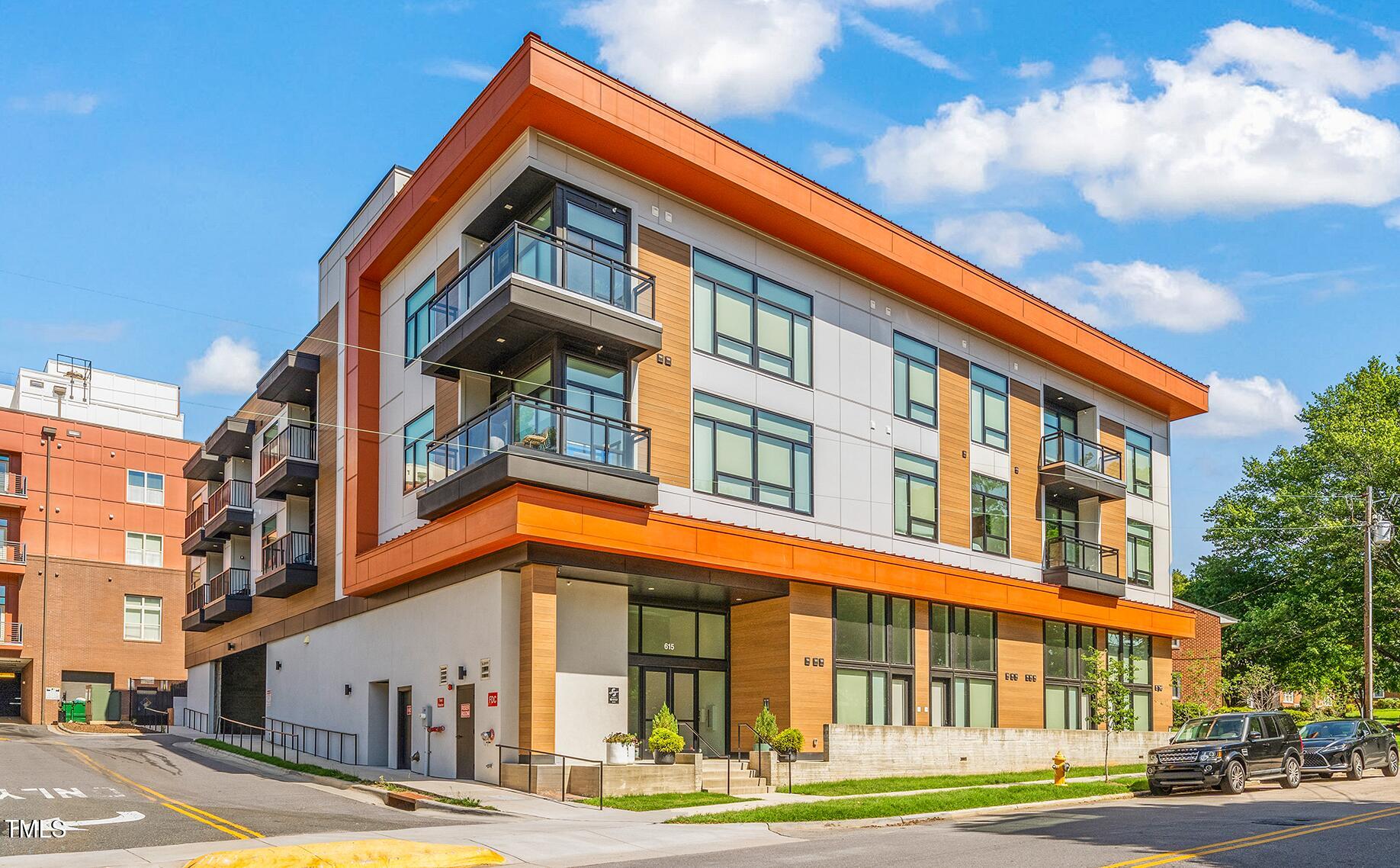 615 Daniels Street, Unit 215 Raleigh, NC 27605 - Photo 2 of 37 a front view of a building
