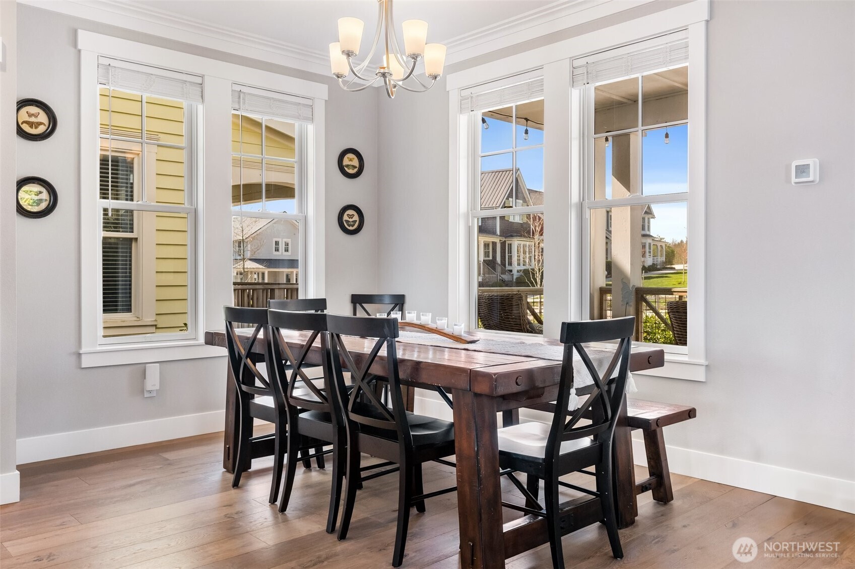 11 Horizon Street Pacific Beach, WA 98571 - Photo 6 of 40 a view of a dining room with furniture window and wooden floor