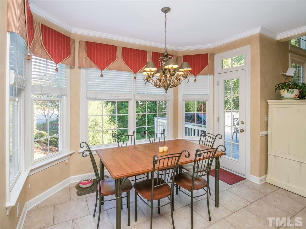 12221 Dunard Street Raleigh, NC 27614 - Photo 5 of 25 Bright Breakfast Area with Tile Flooring
