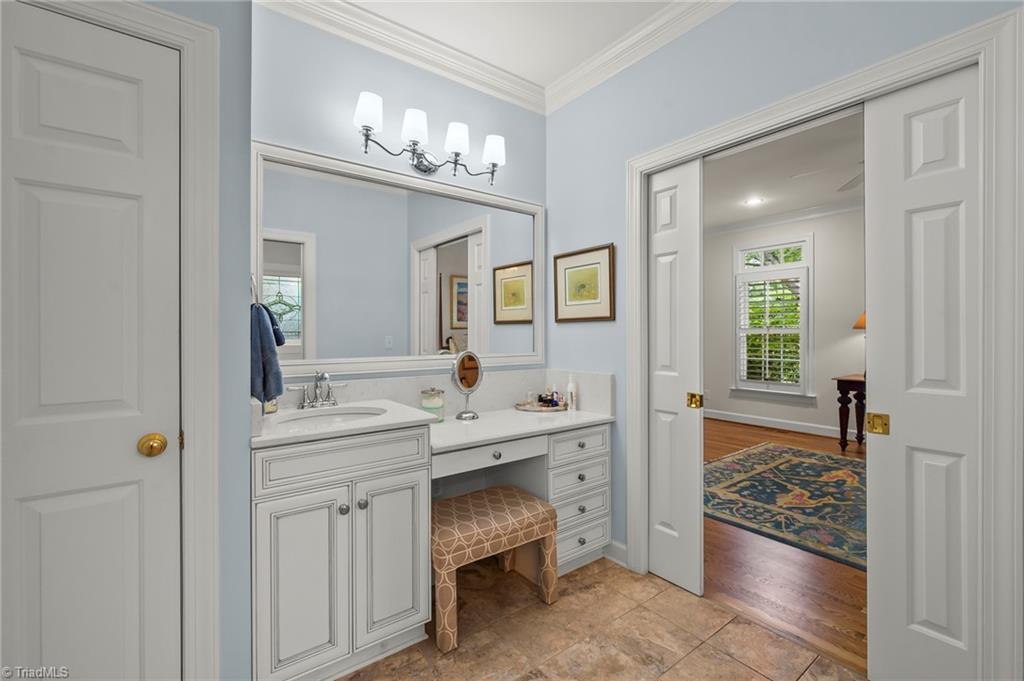 1457 Ridgemere Lane Winston-Salem, NC 27106 - Photo 19 of 39 The primary bath has 2 vanities