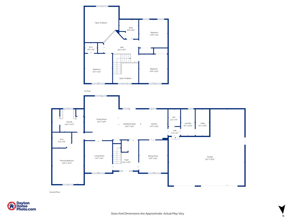 6560 Snyder Road Fletcher, OH 45326 - Photo 68 of 71 Explore the comprehensive layout of this residence, detailing each floor's functional spaces and flow.