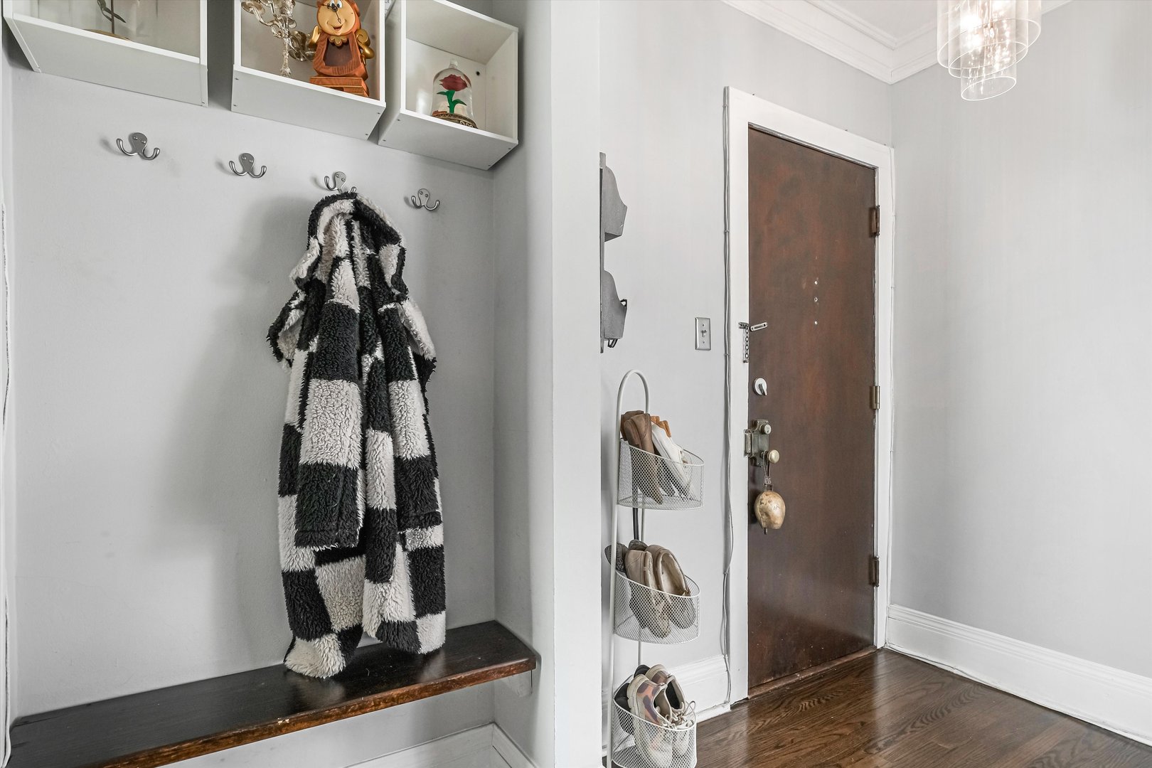832 Michigan Avenue, Unit 3G Evanston, IL 60202 - Photo 18 of 24 wooden floor with white walls and a window