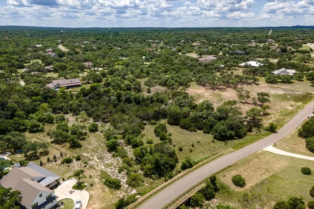 a view of a field of a building