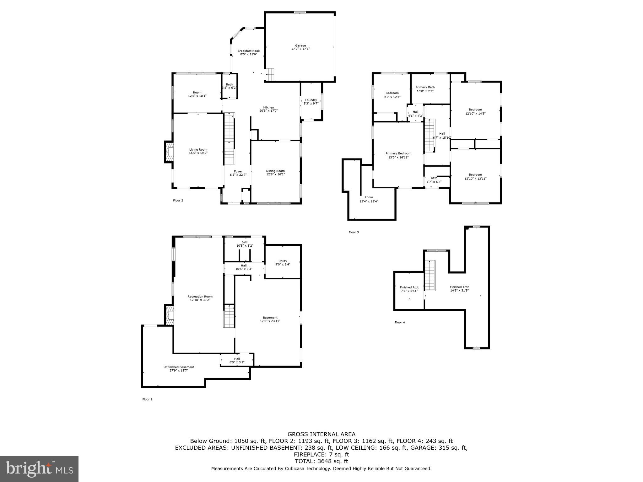 3608 Rittenhouse Street Northwest Washington, DC 20015 - Photo 37 of 38 Group Plan