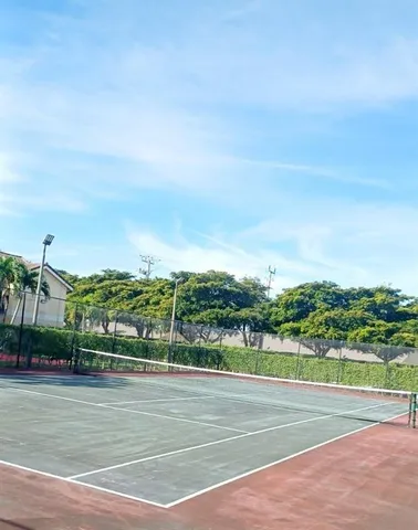 a view of a tennis court