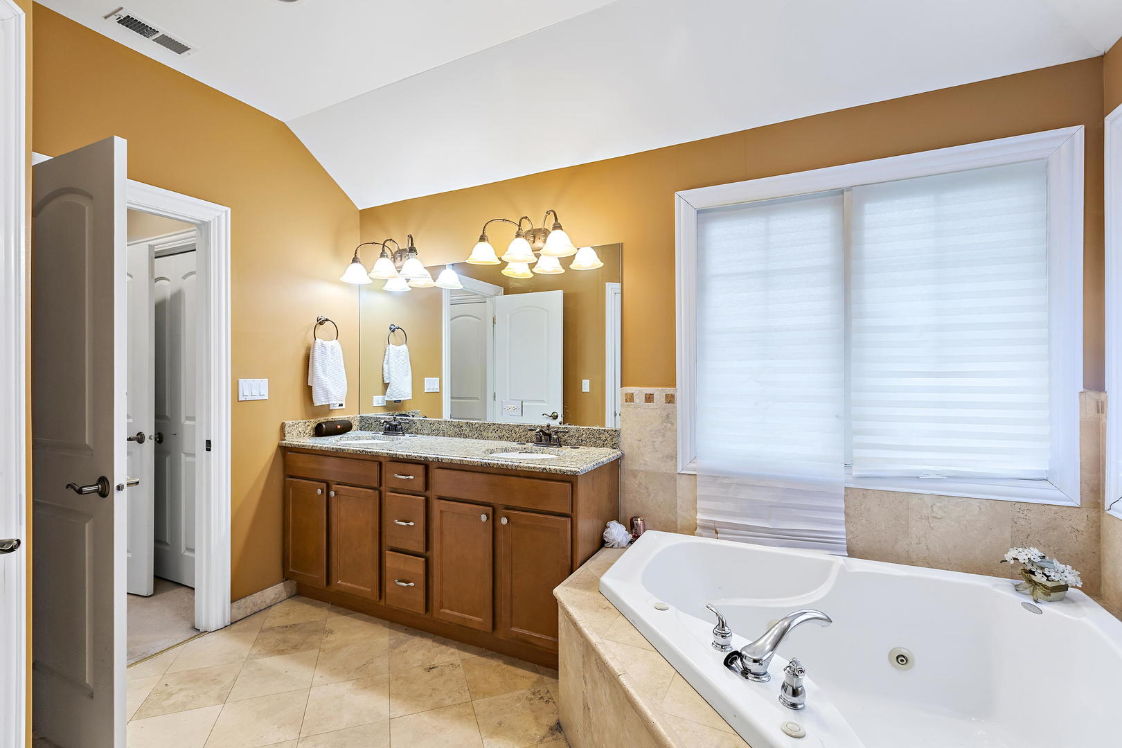 3206 Springdale Avenue Glenview, IL 60025 - Photo 12 of 20 a bathroom with a tub sink and mirror