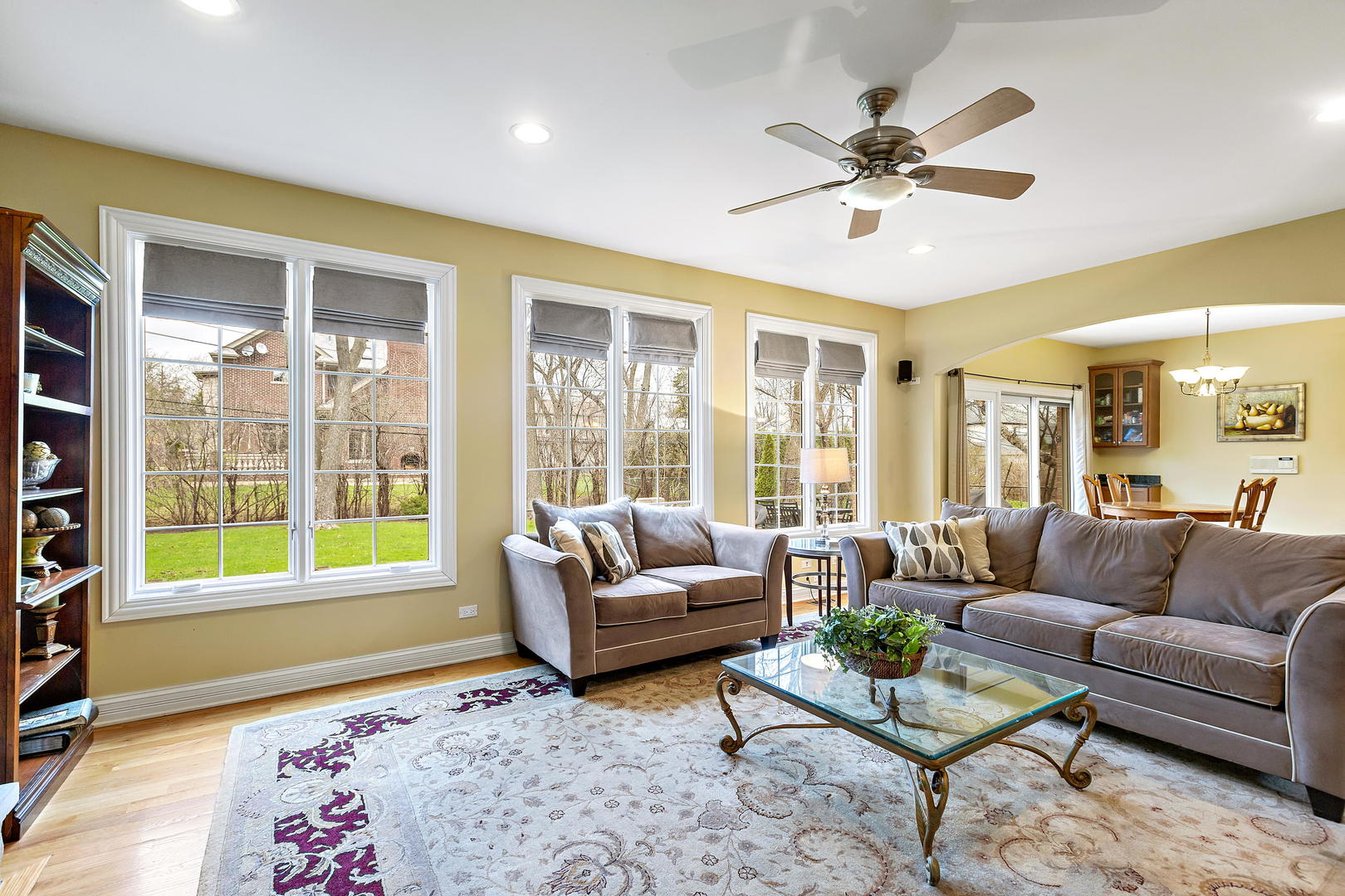 3206 Springdale Avenue Glenview, IL 60025 - Photo 3 of 20 a living room with furniture and a large window