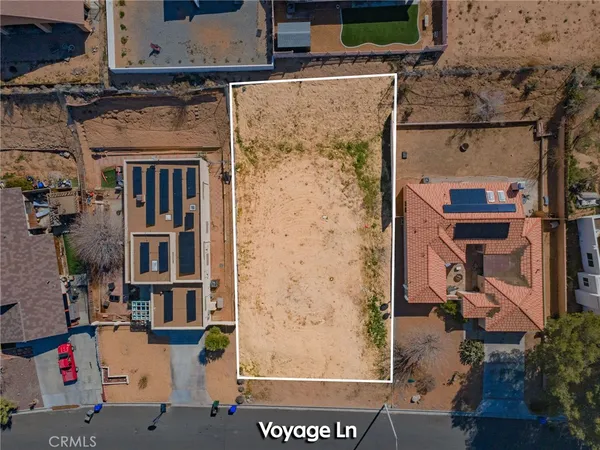 an aerial view of residential houses