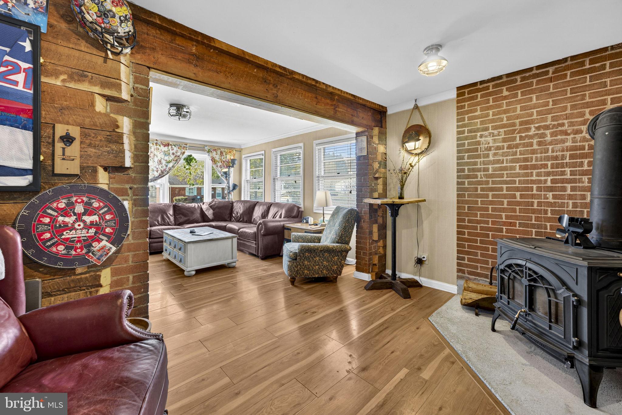 134 Garr Avenue Culpeper, VA 22701 - Photo 21 of 43 a living room with furniture and a flat screen tv