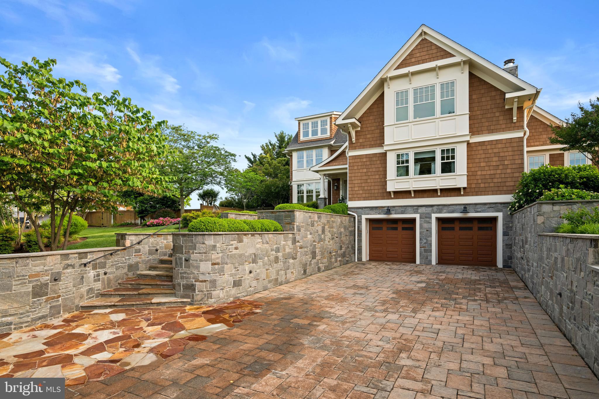 3728 Ramsgate Drive Annapolis, MD 21403 - Photo 66 of 68 Large Driveway with Beautiful Retaining Walls