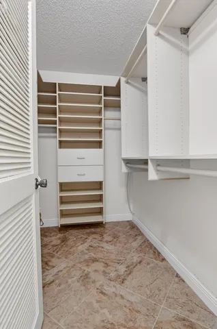 a view of walk in closet