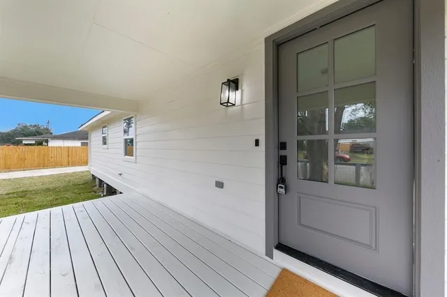 a view of kitchen and utility room