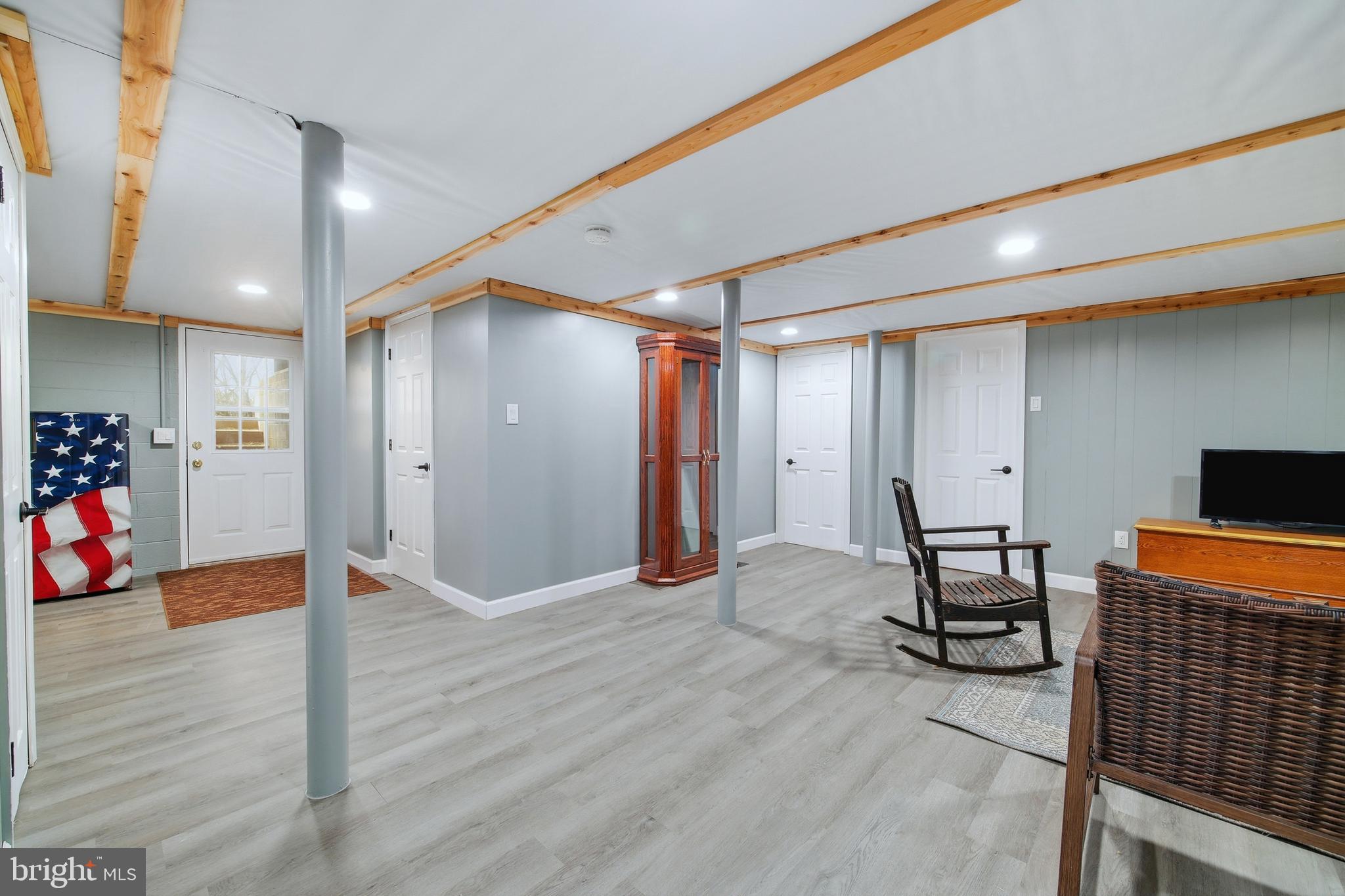 5911 Smith Creek Road New Market, VA 22844 - Photo 49 of 78 a view of a room with wooden floor and furniture