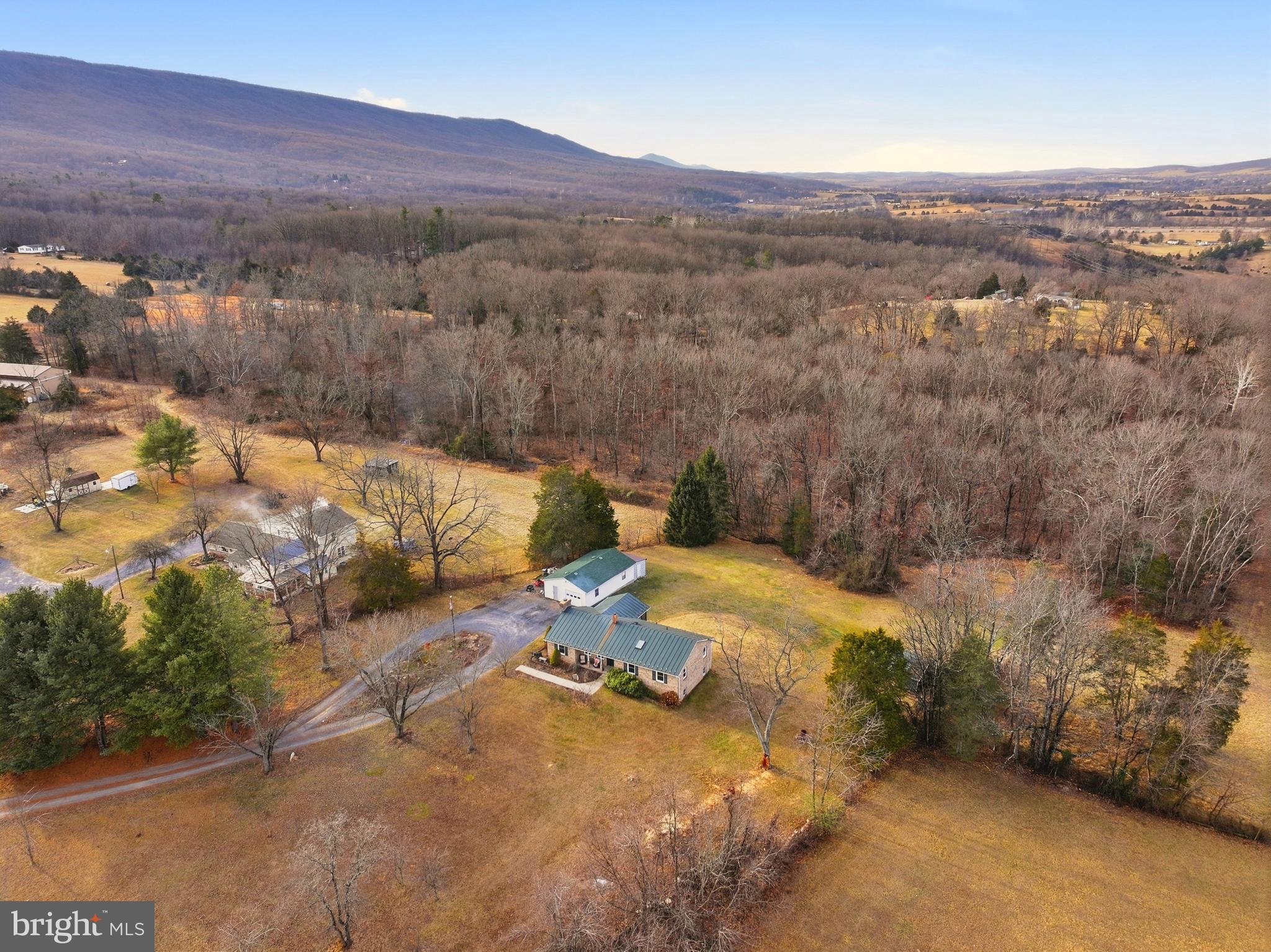 5911 Smith Creek Road New Market, VA 22844 - Photo 64 of 78 an aerial view of a house with a yard