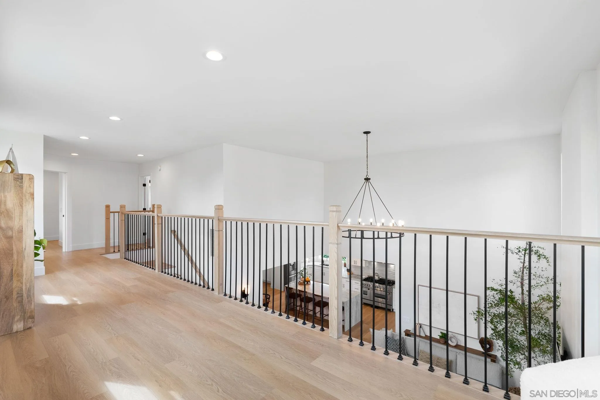 3168 Alta Verde Drive Fallbrook, CA 92028 - Photo 56 of 67 a view of hallway with chandelier